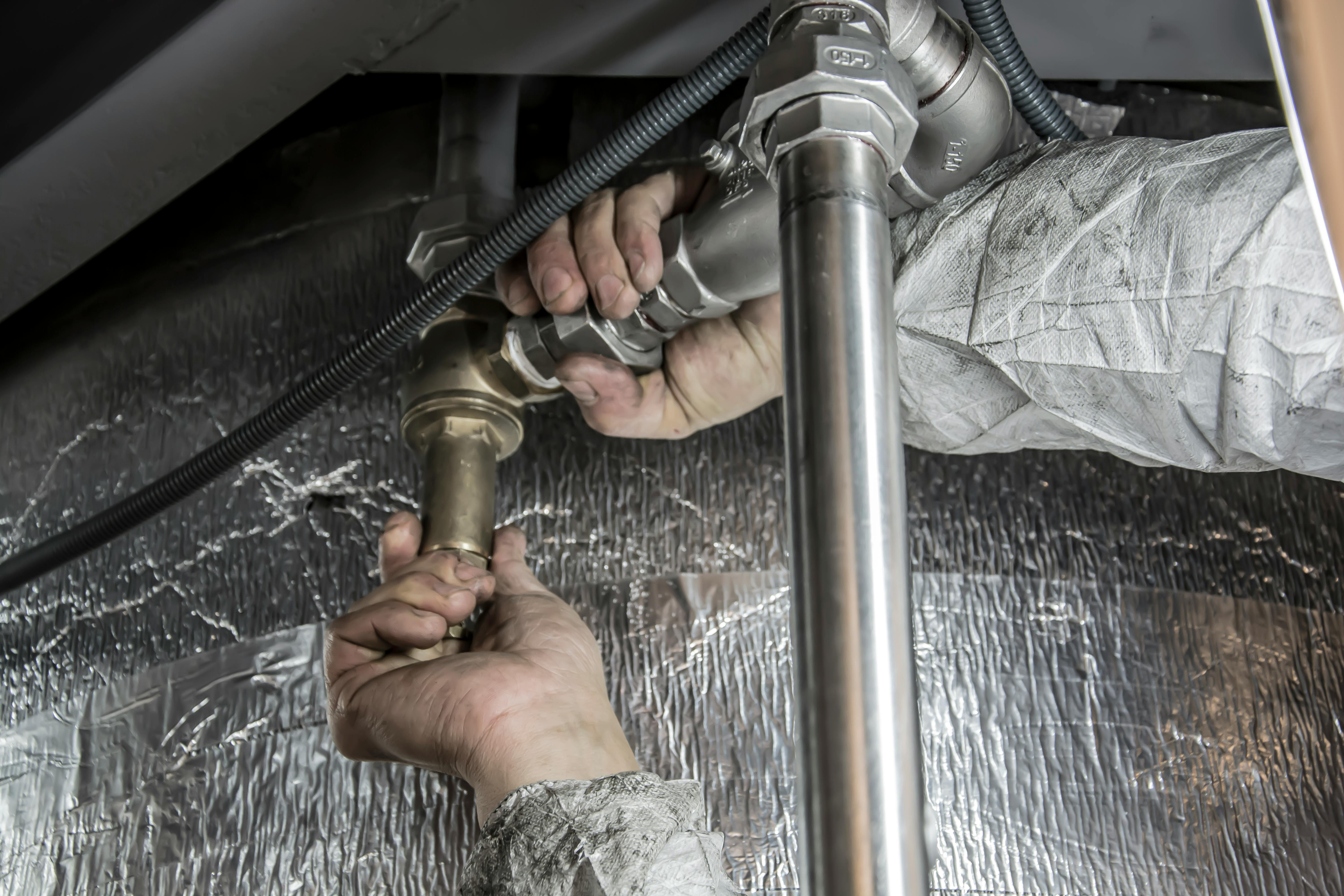 Underfloor heating installation